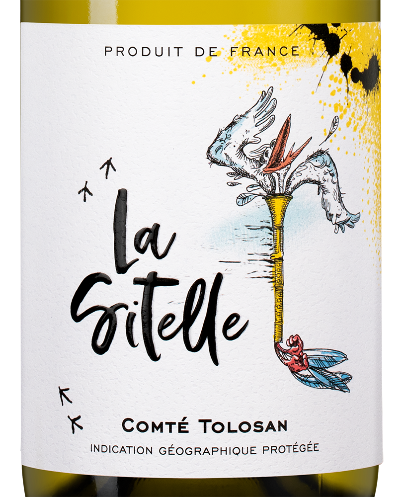 Вино La Sitelle Blanc, Les Celliers Jean d'Alibert, 2021, (121903), Франция, Юго-Запад, белое, полусухое, 0.75 л, Ла Ситель Блан, цена 1490 рублей