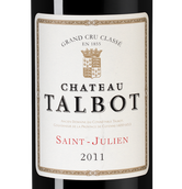 Вино со смородиновым вкусом Chateau Talbot Grand Cru Classe (Saint-Julien)