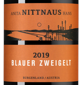 Красное вино из региона Бургенланд Blauer Zweigelt