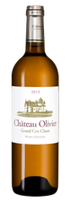 Вино Chateau Olivier Blanc, (137714), белое сухое, 2013 г., 0.75 л, Шато Оливье Блан цена 6990 рублей