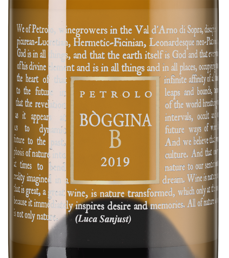Вино Boggina B, Petrolo, 2019, (136340), Италия, Тоскана, белое, сухое, 0.75 л, Боджина Б, цена 18490 рублей
