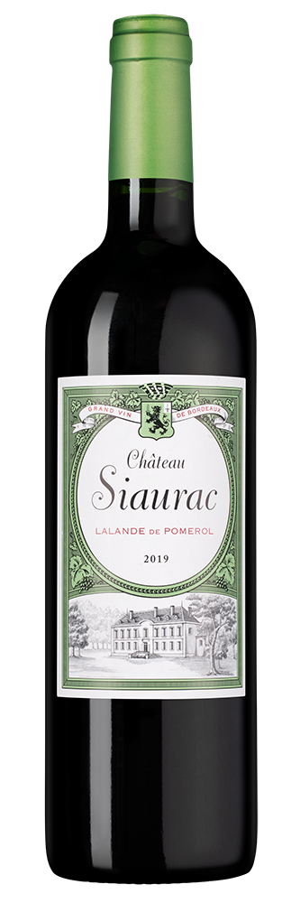 Вино Chateau Siaurac (Lalande-de-Pomerol), Chаteau Siaurac, 2019, (153009), Франция, Бордо, красное, сухое, 0.75 л, Шато Сьёрак, цена 6743 рублей