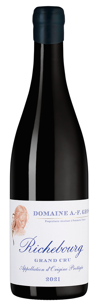 Вино Richebourg Grand Cru, Domaine Anne-Francoise Gros, 2021, (154062), Франция, Бургундия, красное, сухое, 0.75 л, Ришбур Гран Крю, цена 299990 рублей