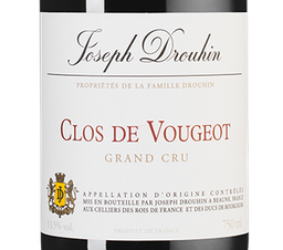 Вино Clos de Vougeot Grand Cru, (124096), красное сухое, 1995 г., 0.75 л, Кло де Вужо Гран Крю цена 94990 рублей