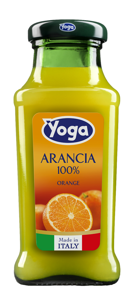Сок апельсиновый Yoga (24 шт.), 0.2л, (96219), Италия, Эмилия-Романья, стекло, 0.2 л, Фруктовый сок апельсиновый востановленный Йога, цена 6600 рублей