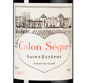 Красное вино Chateau Calon Segur