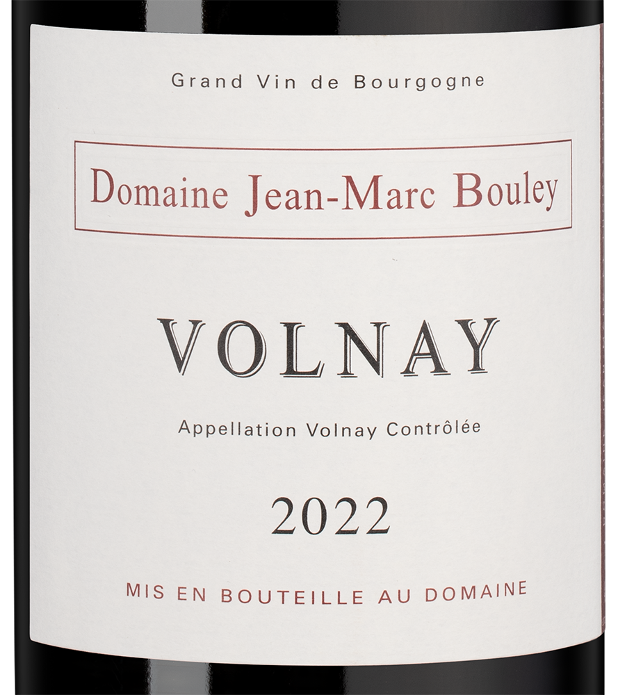 Вино Volnay, Domaine Jean-Marc & Thomas Bouley, 2022, (154764), Франция, Бургундия, красное, сухое, 0.75 л, Вольне, цена 22490 рублей