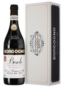 Красное вино неббиоло Barolo Riserva в подарочной упаковке