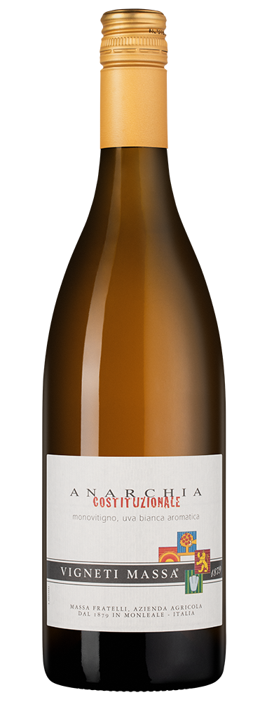 Игристое вино Anarchia Costituzionale, Vigneti Massa, 2024, (154241), Италия, белое, сладкое, 0.75 л, Анаркия Коституционале, цена 6990 рублей