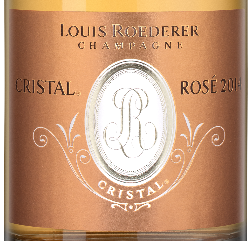 Шампанское Louis Roederer Cristal Rose в подарочной упаковке, 2014, (156671), Франция, Шампань, розовое, брют, 0.75 л, Кристаль Розе Брют, цена 152490 рублей