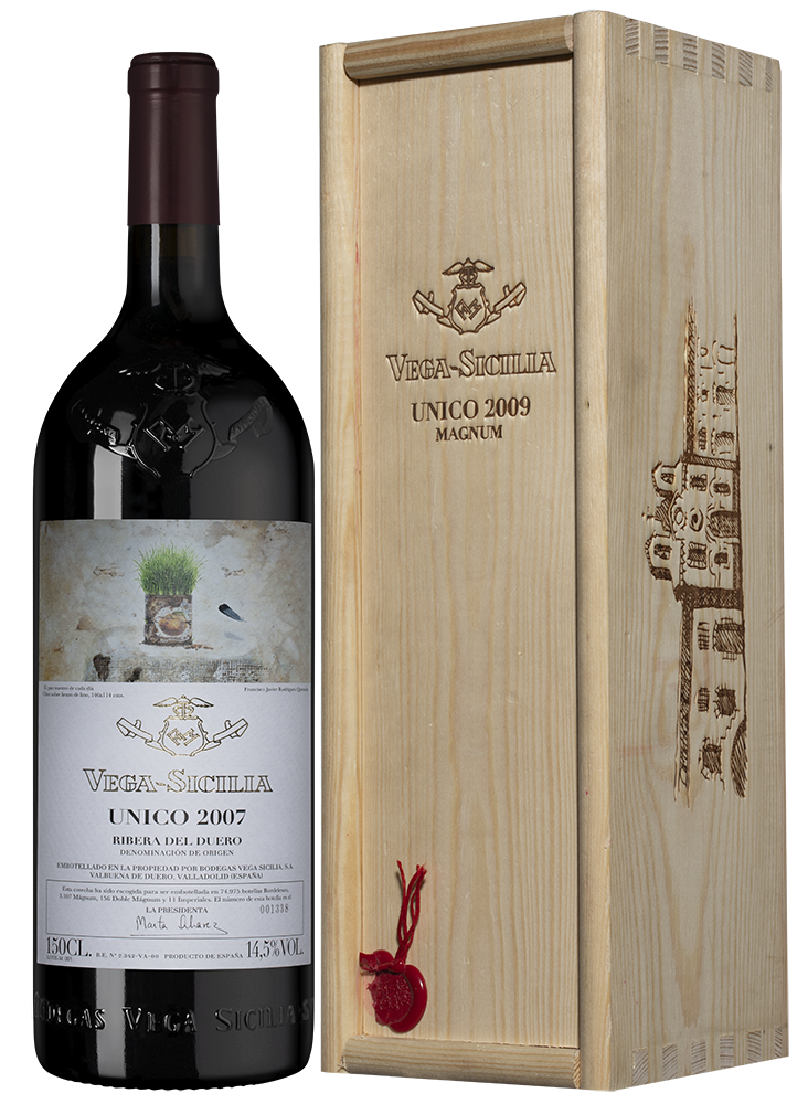 Вино Vega Sicilia Unico, Bodegas Vega Sicilia, 2007, 1.5л, (152283), Испания, Кастилия и Леон, красное, сухое, 1.5 л, Вега Сисилия Унико, цена 449990 рублей