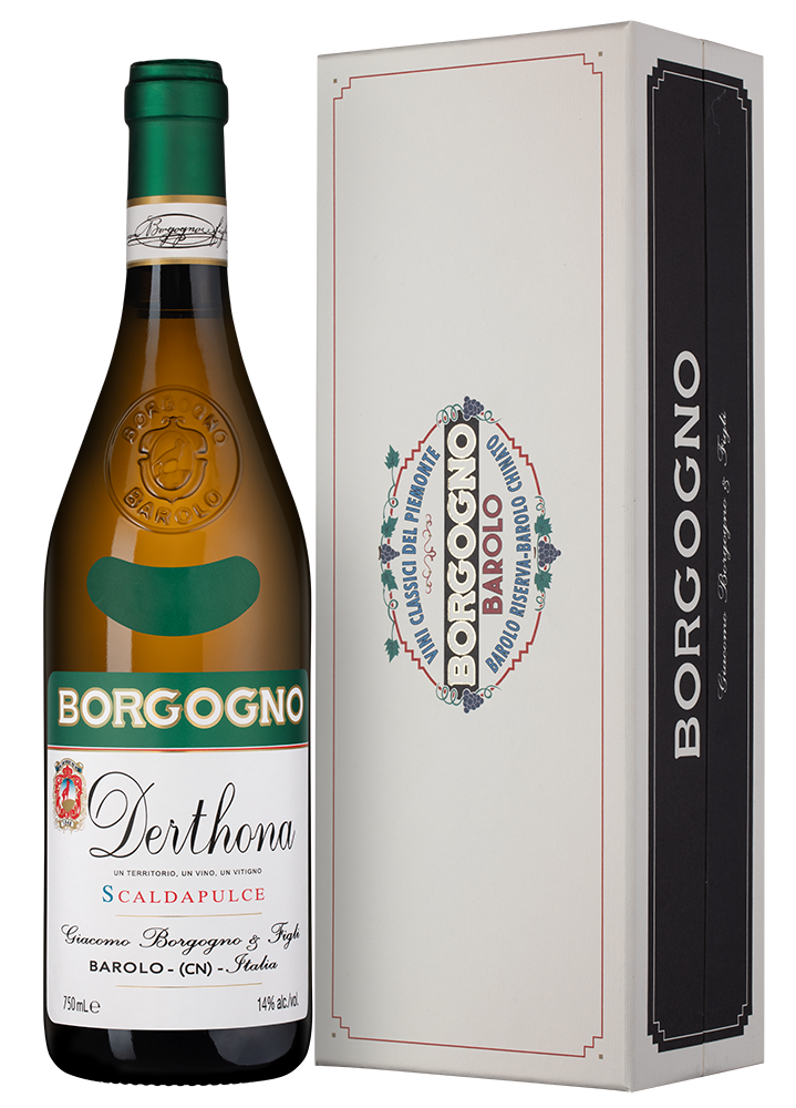 Вино Derthona Scaldapulce в подарочной упаковке, Borgogno, 2021, (154862), Италия, Пьемонт, белое, сухое, 0.75 л, Дертона Скальдапульче, цена 44990 рублей