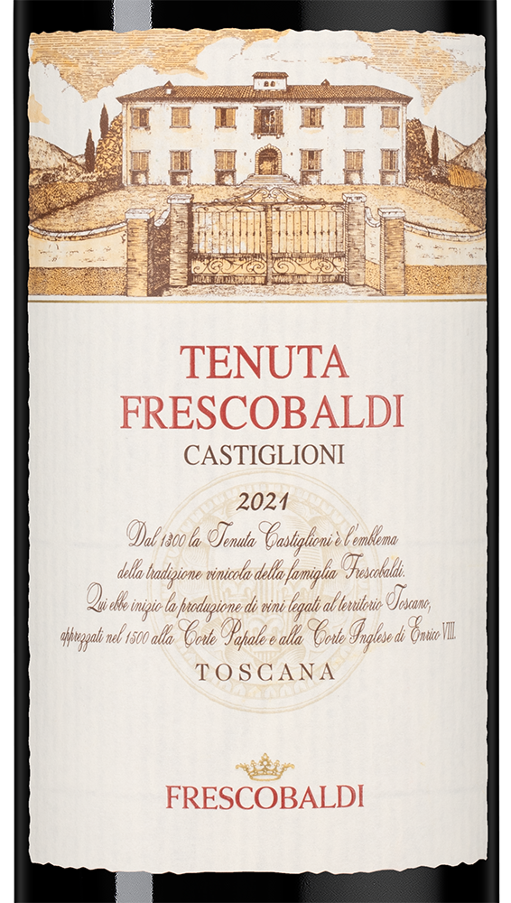 Вино Tenuta Frescobaldi di Castiglioni, 2021, (144455), Италия, Тоскана, красное, сухое, 0.75 л, Тенута Фрескобальди ди Кастильони, цена 5490 рублей