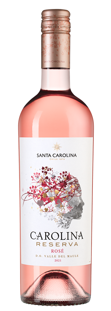 Вино Carolina Reserva Rose, Santa Carolina, 2021, (134523), Чили, Центральная Долина, розовое, сухое, 0.75 л, Каролина Ресерва Розе, цена 1690 рублей