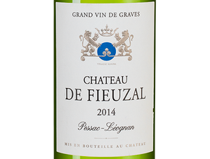 Вино Chateau de Fieuzal Blanc, (105792), белое сухое, 2014 г., 0.75 л, Шато де Фьёзаль Блан цена 7990 рублей