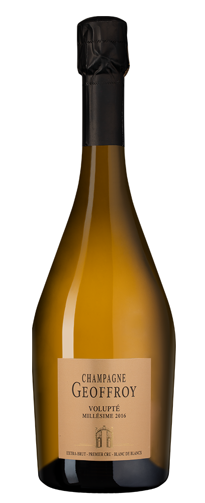 Шампанское Geoffroy Volupte Brut Premier Cru, 2016, (144799), Франция, Шампань, белое, экстра брют, 0.75 л, Волюпте Премье Крю Брют, цена 21490 рублей