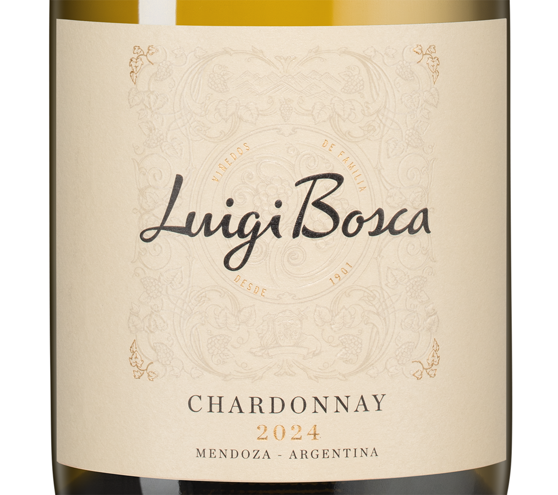 Вино Chardonnay, Luigi Bosca, 2024, (154091), Аргентина, Мендоса, белое, сухое, 0.75 л, Шардоне, цена 2243 рублей