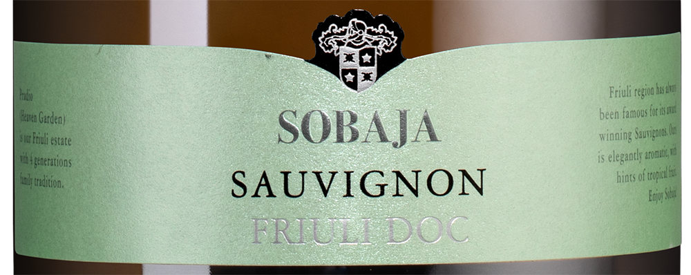 Вино Sobaja Sauvignon, Pradio, 2022, (142616), Италия, Фриули-Венеция-Джулия, белое, сухое, 0.75 л, Собайа Совиньон, цена 2243 рублей