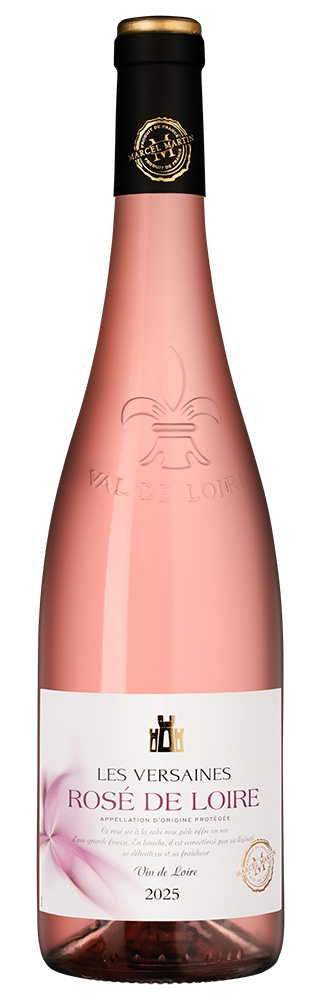 Вино Rose de Loire les Versaines, Marcel Martin, 2025, (160311), Франция, Долина Луары, розовое, сухое, 0.75 л, Розе де Луар ле Версен, цена 2490 рублей