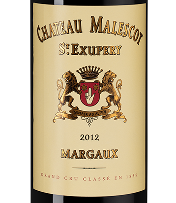 Вино Chateau Malescot Saint-Exupery (Margaux), 2012, (143517), Франция, Бордо, красное, сухое, 0.75 л, Шато Малеско Сент-Экзюпери, цена 22490 рублей