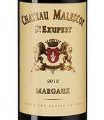 Вино 2012 года урожая Chateau Malescot Saint-Exupery