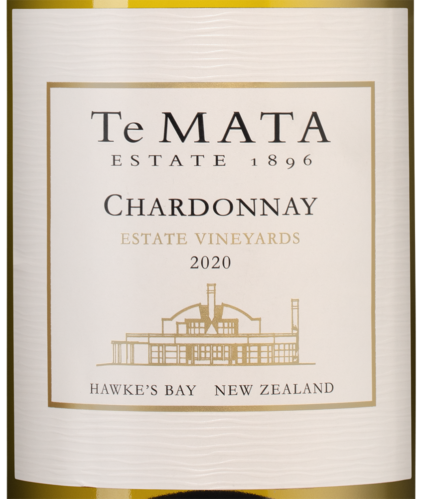 Вино Estate Vineyards Chardonnay, Te Mata, 2020, (132738), Новая Зеландия, Хокс Бей, белое, сухое, 0.75 л, Эстейт Виньярдс Шардоне, цена 3490 рублей