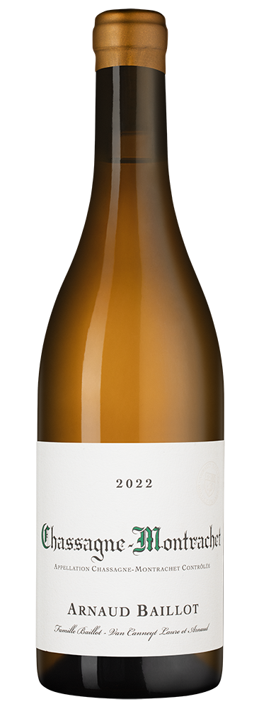 Вино Chassagne-Montrachet, Arnaud Baillot, 2022, (148870), Франция, Бургундия, белое, сухое, 0.75 л, Шассань-Монраше, цена 27490 рублей