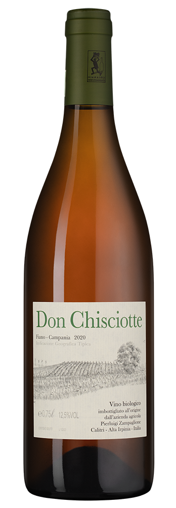 Вино Fiano Don Chisciotte, Pierluigi Zampaglione, 2020, (138393), Италия, Кампания, белое, сухое, 0.75 л, Фиано Дон Кишотте, цена 7290 рублей