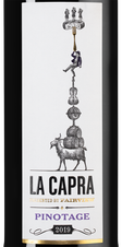 Вино La Capra Pinotage, (128674), красное сухое, 2019 г., 0.75 л, Ла Капра Пинотаж цена 1990 рублей