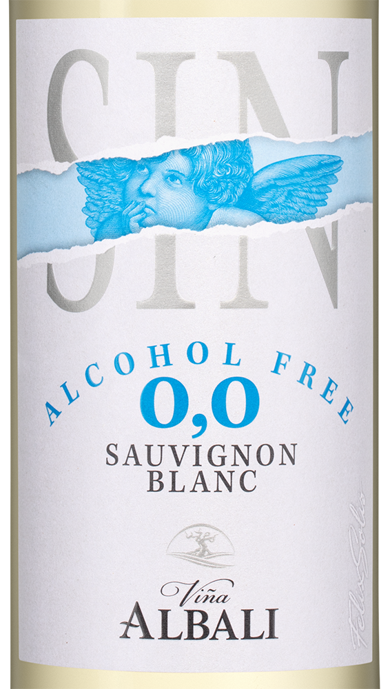 Вино безалкогольное Vina Albali Sauvignon Blanc, Low Alcohol, 0.0 %, Felix Solis, 2024, (155185), Испания, Кастилия Ла Манча, 0.75 л, Винья Албали Совиньон Блан Безалкогольное, цена 1005 рублей