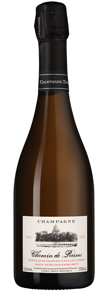 Шампанское Chemin de Reims Extra Brut, Chartogne-Taillet, 2020, (154969), Франция, Шампань, белое, экстра брют, 0.75 л, Шемен де Реймс Экстра Брют, цена 23490 рублей