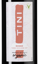 Вино Tini Rosso Biologico, (136658), красное полусухое, 2021 г., 0.75 л, Тини Россо Биолоджико цена 940 рублей
