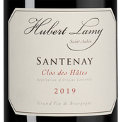Вино от Domaine Hubert Lamy Santenay Clos des Hates