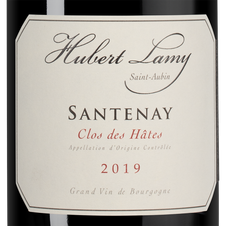 Вино Santenay Clos des Hates, (139927), красное сухое, 2019 г., 0.75 л, Сантене Кло дез Ат цена 11990 рублей