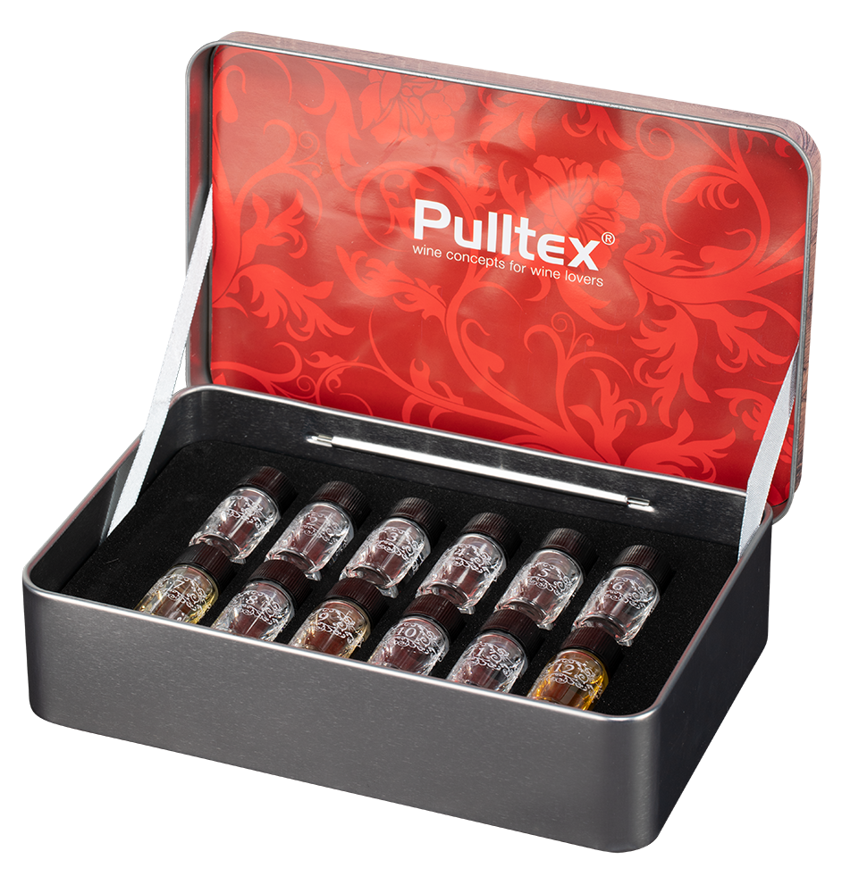 Коллекция ароматов "Нос вина: красные вина", Pulltex, (145656), Испания, стекло/пластик, Нос вина. Коллекция ароматов красных вин, набор (12 шт.), цена 10490 рублей
