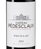 Сухое вино Бордо Chateau Pedesclaux