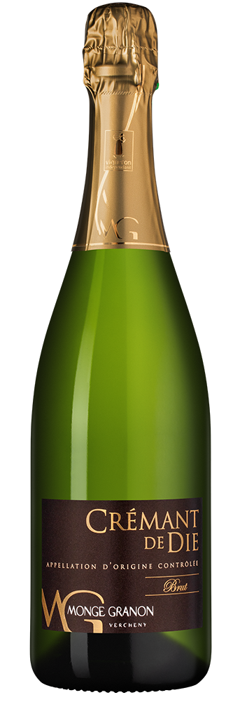 Игристое вино Monge Granon Cremant de Die, (159553), Франция, Долина Роны, белое, брют, 0.75 л, Креман де Ди, цена 3190 рублей