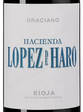 Вино Hacienda Lopez de Haro Graciano, (140076), красное сухое, 2020 г., 0.75 л, Асьенда Лопес де Аро Грасиано цена 2290 рублей