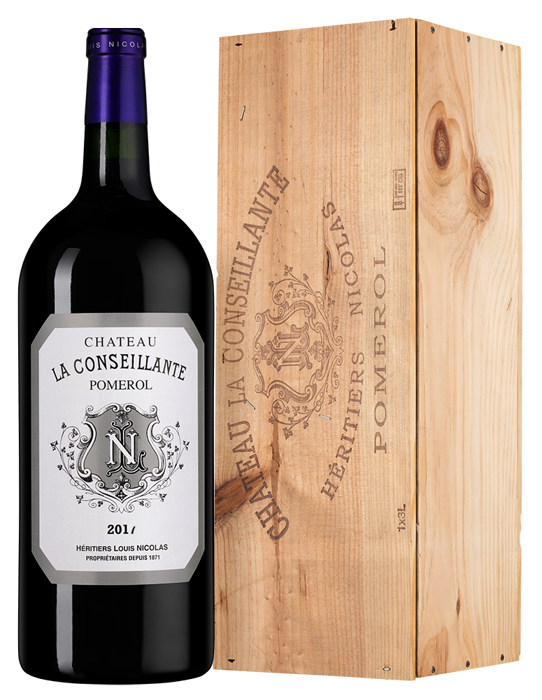 Вино Chateau la Conseillante, 2017, 3л, (152516), Франция, Бордо, красное, сухое, 3 л, Шато ля Консейант, цена 334990 рублей