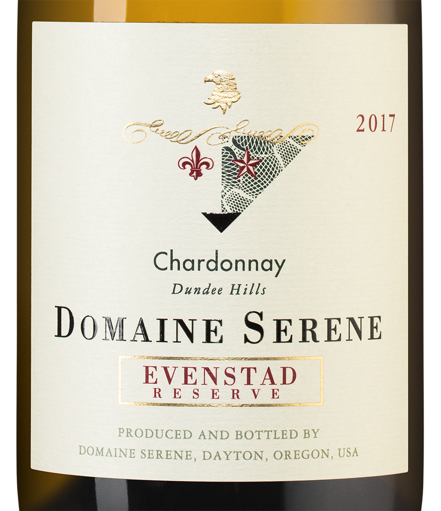Вино Evenstad Reserve Chardonnay, Domaine Serene, 2017, (134096), Соединенные Штаты Америки, Орегон, белое, сухое, 0.75 л, Эвенстад Резерв Шардоне, цена 22490 рублей