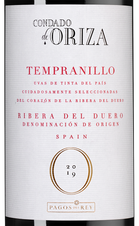 Вино Condado de Oriza Tempranillo, (124432), красное сухое, 2019 г., 0.75 л, Кондадо де Ориса Темпранильо цена 1590 рублей
