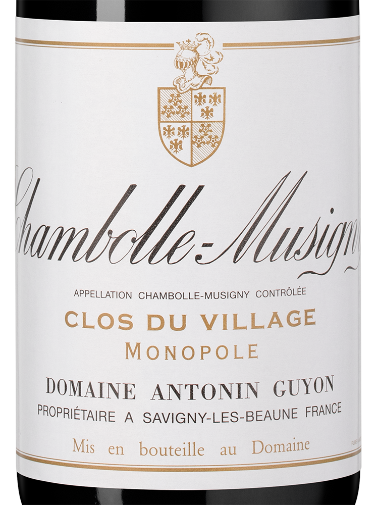 Вино Chambolle-Musigny Clos du Village, Domaine Antonin Guyon, 2023, 0.375л, (156915), Франция, Бургундия, красное, сухое, 0.375 л, Шамболь-Мюзиньи Кло дю Вилляж, цена 16490 рублей
