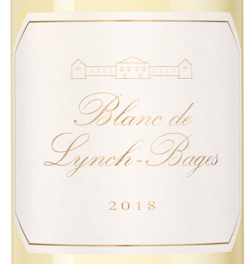 Вино Blanc de Lynch-Bages, Chateau Lynch-Bages, 2018, (149770), Франция, Бордо, белое, сухое, 0.75 л, Блан де Линч-Баж, цена 18990 рублей