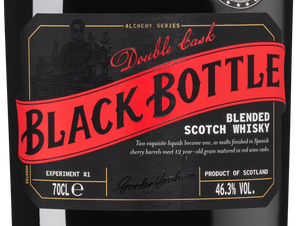 Виски Black Bottle  Double Cask, (143354), Купажированный, Шотландия, 0.7 л, Блэк Боттл Дабл Каск цена 6990 рублей