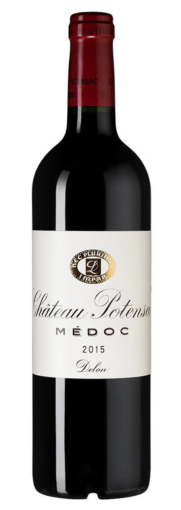 Вино Chateau Potensac (Medoc), 2015, (143454), Франция, Бордо, красное, сухое, 0.75 л, Шато Потансак, цена 8490 рублей