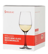 для белого вина Набор из 4-х бокалов Spiegelau Winelovers для белого вина, (133165), Германия, 0.38 л, Бокал Шпигелау Вайнлаверс для белого вина цена 3440 рублей