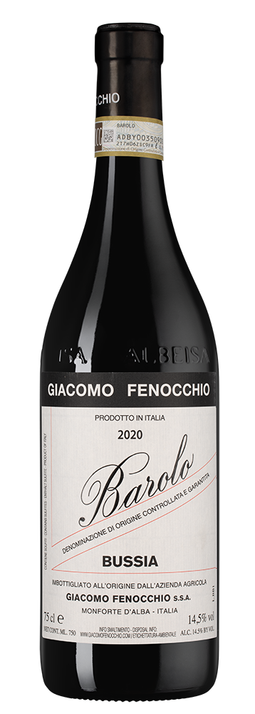 Вино Barolo Bussia, Giacomo Fenocchio, 2020, (149846), Италия, Пьемонт, красное, сухое, 0.75 л, Бароло Буссия, цена 16990 рублей