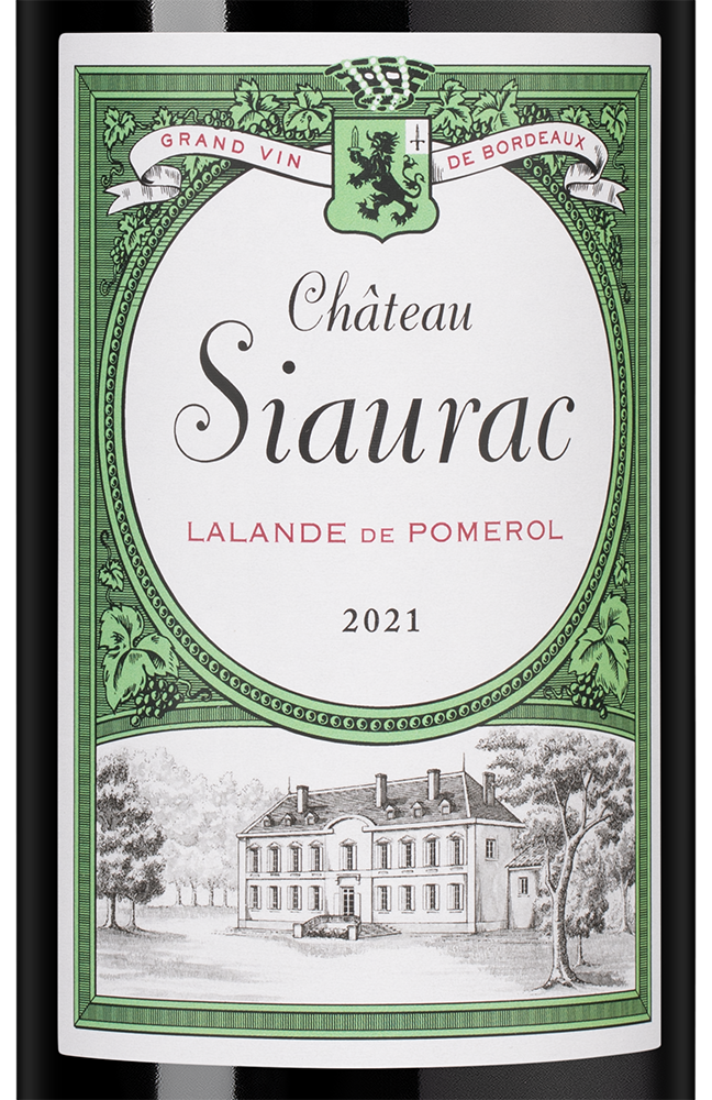 Вино Chateau Siaurac (Lalande-de-Pomerol), Chаteau Siaurac, 2021, (156778), Франция, Бордо, красное, сухое, 0.75 л, Шато Сьёрак, цена 6743 рублей