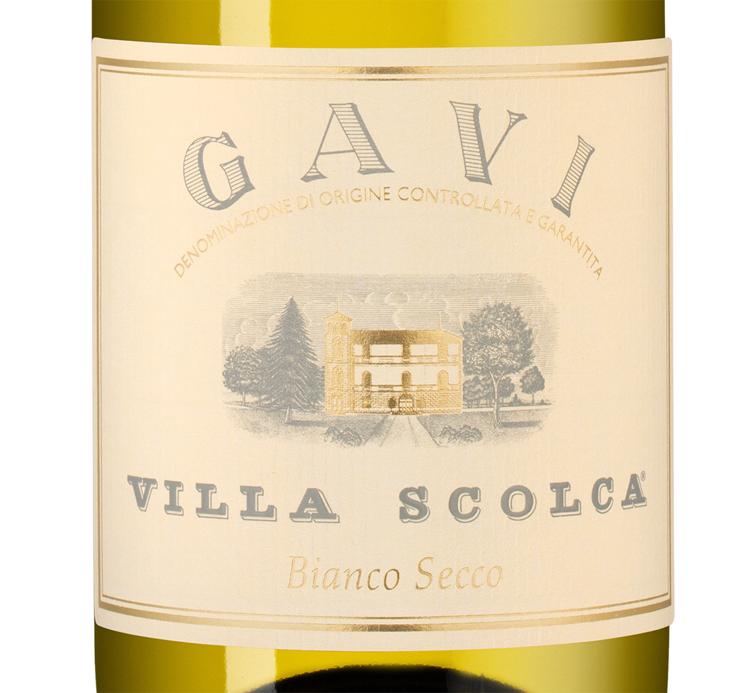 Вино Gavi Villa Scolca, La Scolca, 2022, (143322), Италия, Пьемонт, белое, сухое, 0.75 л, Гави Вилла Сколька, цена 4990 рублей