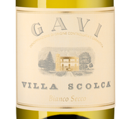 Вино с вкусом белых фруктов Gavi Villa Scolca